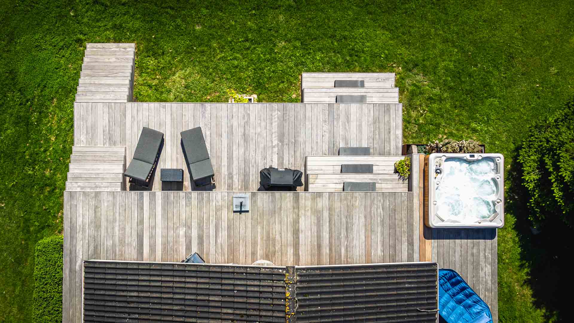 Træterrasse niveauer | Nykøbing Sjælland | Kun Terrasser