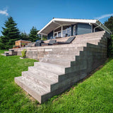 166 m2 ipé terrasse med propper i Nykøbing Sjælland