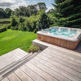 166 m2 ipé terrasse med propper i Nykøbing Sjælland