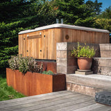 166 m2 ipé terrasse med propper i Nykøbing Sjælland