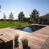 79 m2 terrasse og naturpool i Jyderup