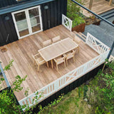 112 m2 terrasse og meditationshave i Vejby