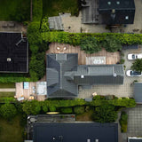 225 m2 med indbygget spa, sauna, plantekasser og indbygget lys i Humlebæk.