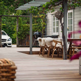 225 m2 med indbygget spa, sauna, plantekasser og indbygget lys i Humlebæk.