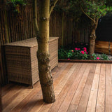 225 m2 med indbygget spa, sauna, plantekasser og indbygget lys i Humlebæk.