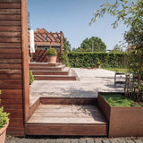 130 m2 ipéterrasse i Charlottenlund med mange detaljer