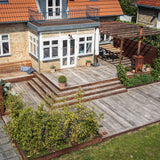 130 m2 ipéterrasse i Charlottenlund med mange detaljer