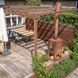 130 m2 ipéterrasse i Charlottenlund med mange detaljer