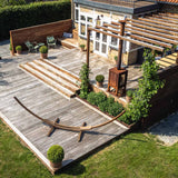 130 m2 ipéterrasse i Charlottenlund med mange detaljer