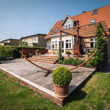 130 m2 ipéterrasse i Charlottenlund med mange detaljer