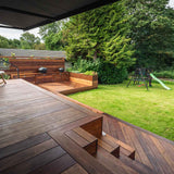 224 m2 ipéterrasse i chevronmønster i Gentofte