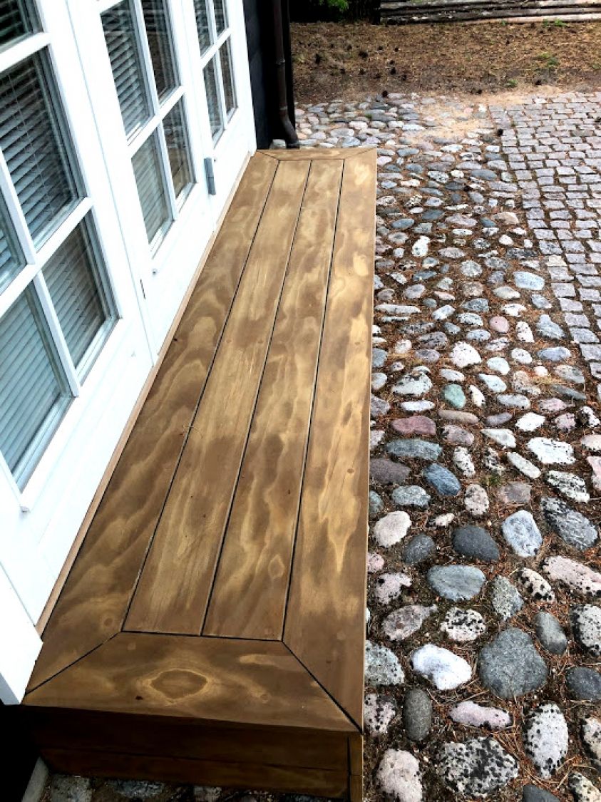 80 m2 Kebony Clear træterrasse i Hornbæk