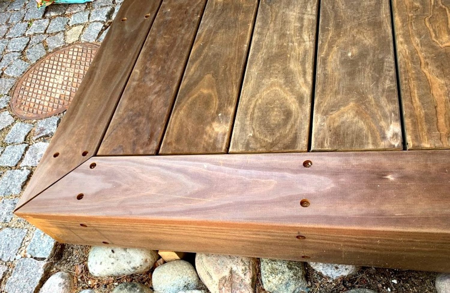 80 m2 Kebony Clear træterrasse i Hornbæk