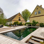 Terrasse rundt om pool | Farum | Kun Terrasser