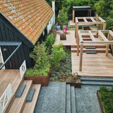112 m2 terrasse og meditationshave i Vejby