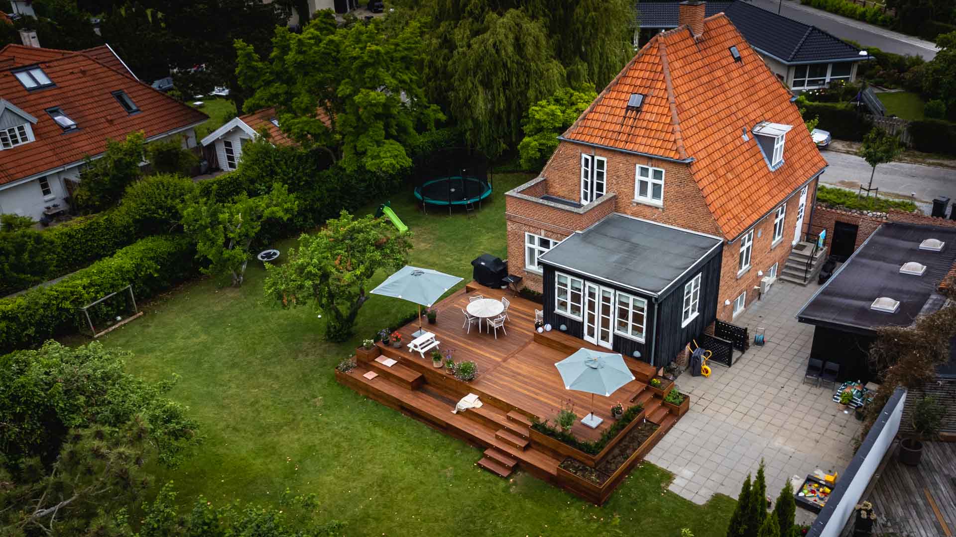 Terrasse i Vedbæk