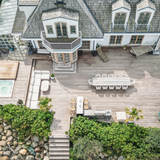 189 m² ipé-terrasse med havudsigt og integreret spa i Gilleleje