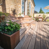 84 m2 terrasse der forener hus og have i Emdrup