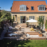 84 m2 terrasse der forener hus og have i Emdrup