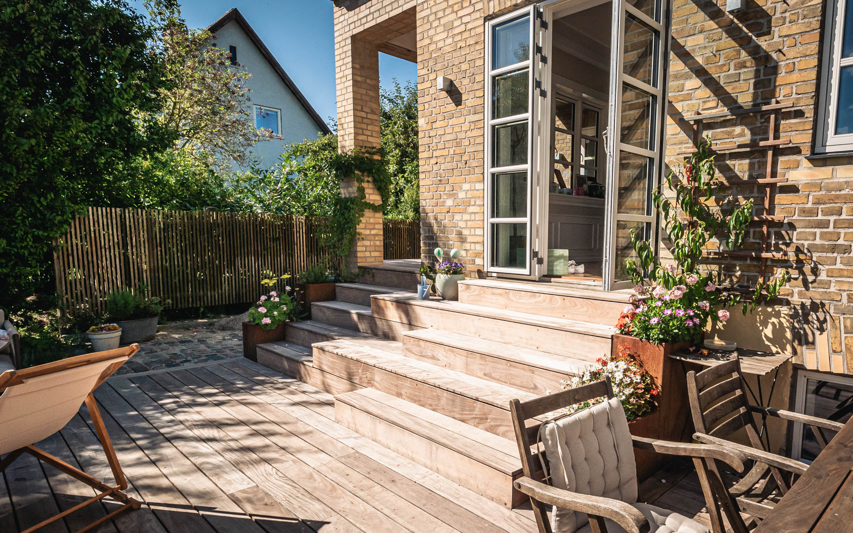Inspiration til terrasse i Emdrup af Kun Terrasser