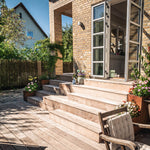 Inspiration til terrasse i Emdrup af Kun Terrasser