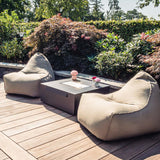 76 m2 gennemført ipéterrasse rundt om spa i Nykøbing Falster