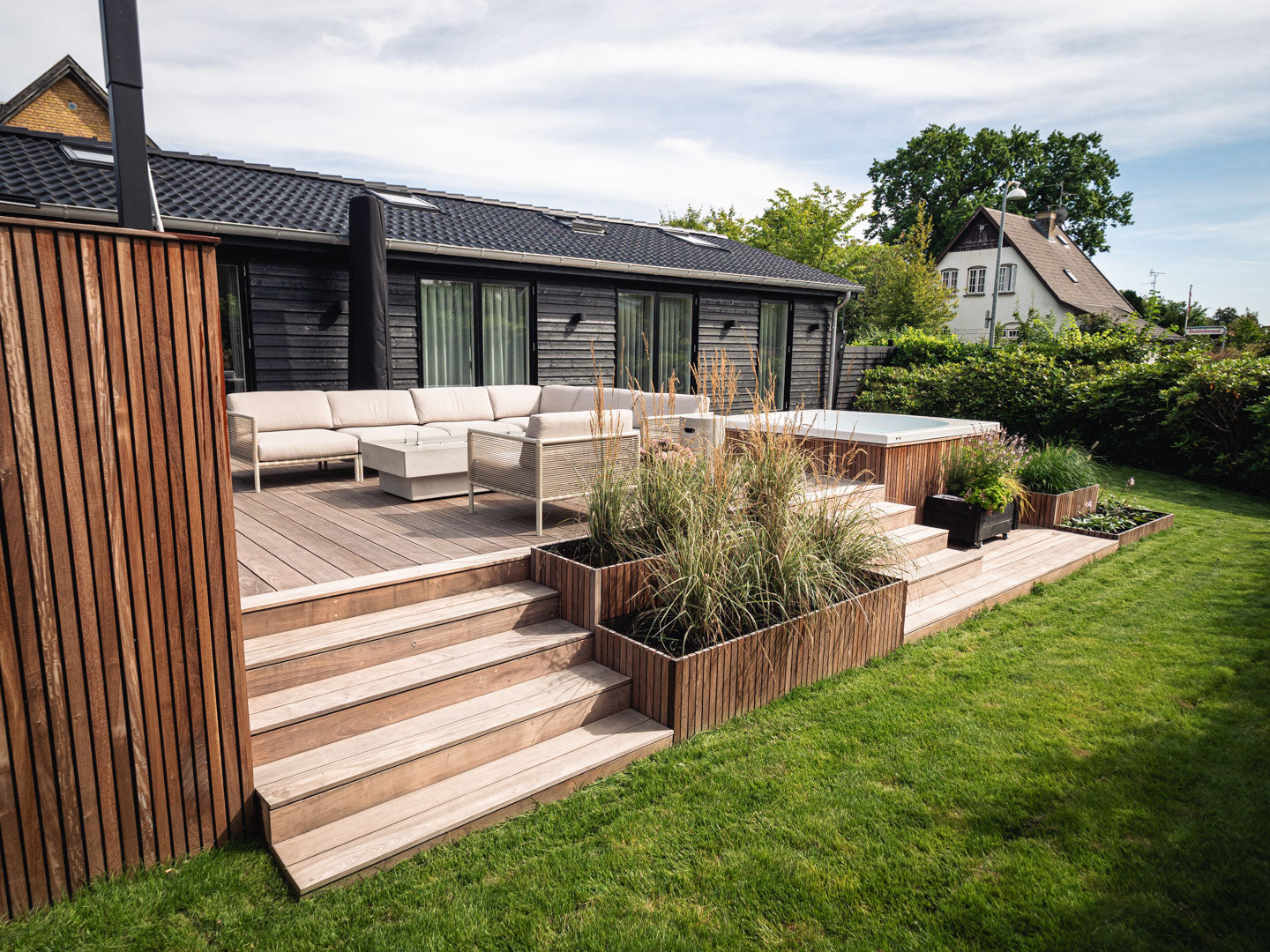 Træterrasse i Espergærde - Inspiration til terrasse