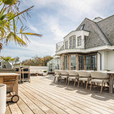 189 m² ipé-terrasse med havudsigt og integreret spa i Gilleleje