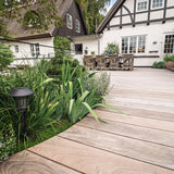 240 m2 ipé-terrasse rundt om poolen i Hillerød