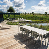 114 m² organisk ipé-terrasse ved svømmesø i Bregnerød