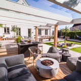 210 m2 Ipe terrasse i Humlebæk